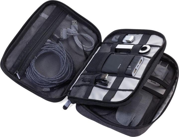 Produktbild Troika CONNECTED Organizer-Tasche mit 2 Reissverschlussfächern, grau