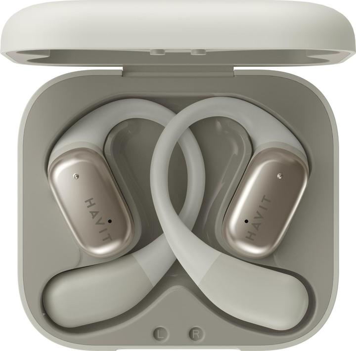 Actual product image Havit OWS902 - TWS cordless headphones (grey) (6 h, Wireless)