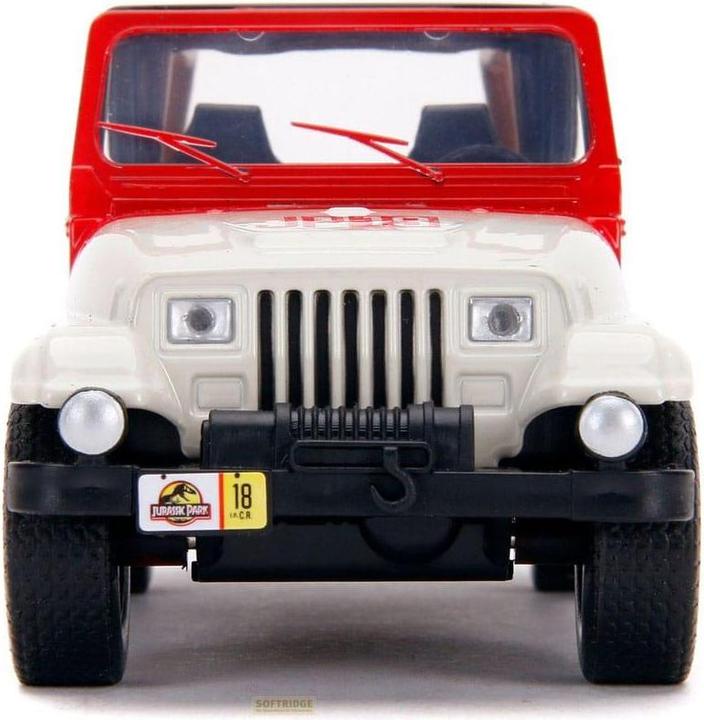 Actual product image Jada Jurassic Park Jeep Wrangler 1:32