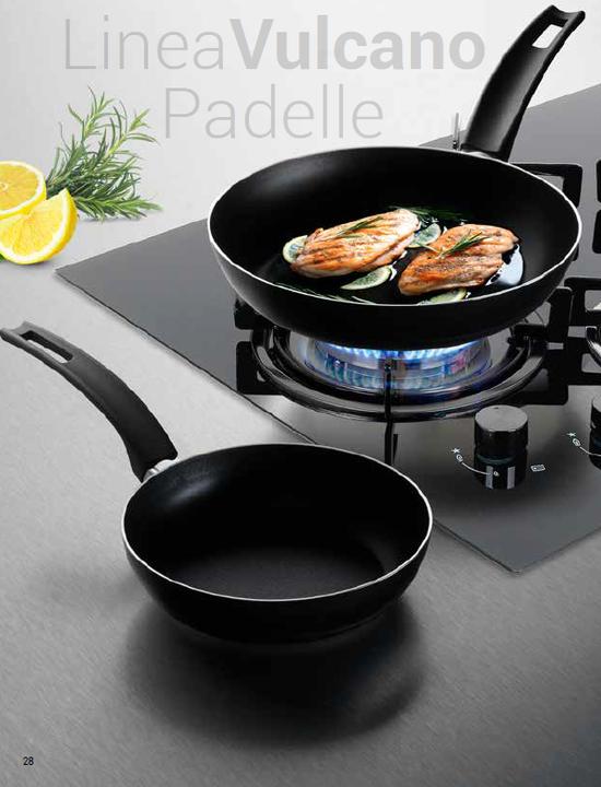 Immagine prodotto Piardi Home Linea Vulcano (20 cm, Padella per friggere, Alluminio)