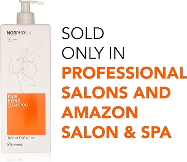 Actual product image Framesi Morphosis Purifying Shampoo 1000ml (Liquid shampoo, 1000 ml)