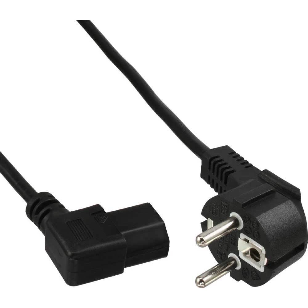 InLine Netzkabel (1 m), Stromkabel