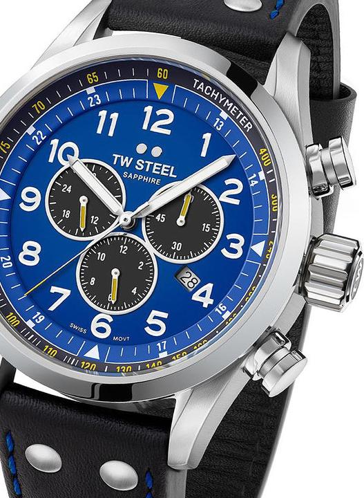 Immagine prodotto TW-Steel SVS305 Volante Chronograph Petter Solberg orologio da uomo 48mm 10ATM (Cronografo)