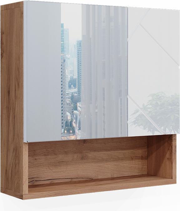 Goldkraft Eiche, Weiss Hochglanz