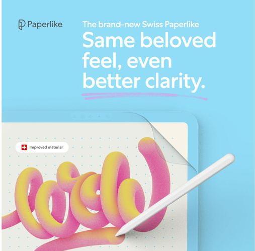 Immagine prodotto Paperlike Proteggi schermo (2 Pezzo/i, iPad Pro 11 2018 (1. Gen), iPad Air 2020 (4. Gen), iPad Pro 11 2021 (3a generazione), iPad Air 2022 (5a generazione), iPad Pro 11 2020 (2. Gen), iPad Pro 11 2022 (quarta generazione))