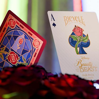 Image du produit Bicycle Beauty and the Beast Playing Cards (Anglais, 1 - 10 Joueur)