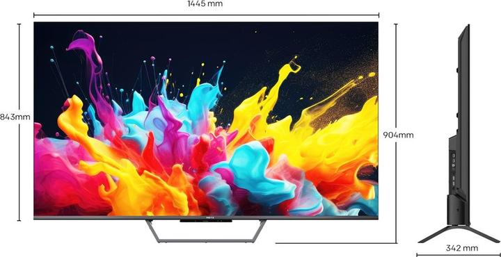 Image du produit Metz Telewizor 65  METZ QLED 65MQE7600Z (65", QLED, 4K)