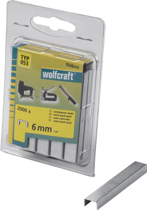 Produktbild wolfcraft wolfcraft 2000 Breitrückenkl. x-hart Typ053, 6mm