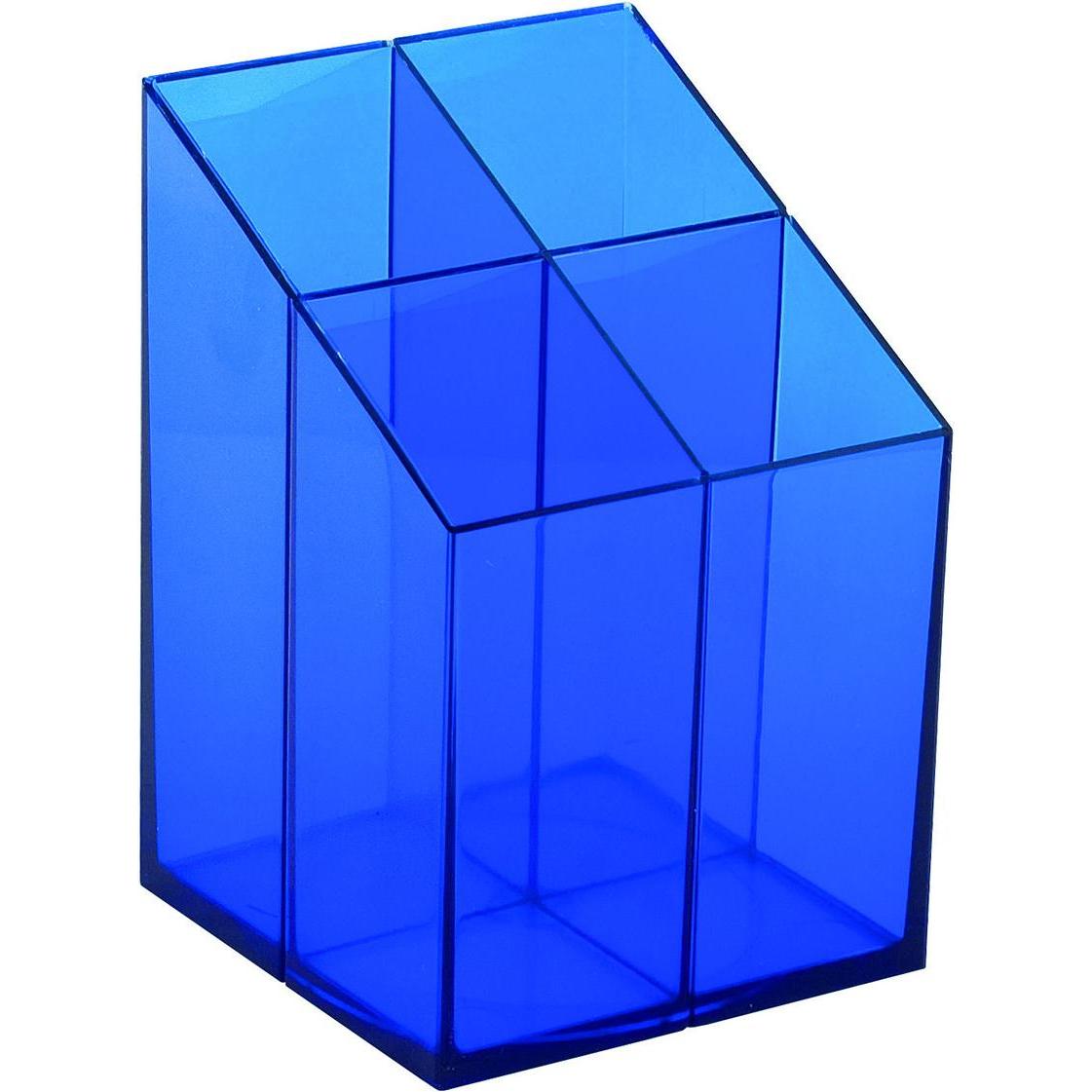 Ico, Schreibtisch Accessoire, Schreibtisch-Organizer, mit Trennwnden, blau