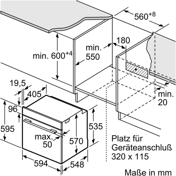 Image du produit Bosch Hausgeräte HBA533BB1