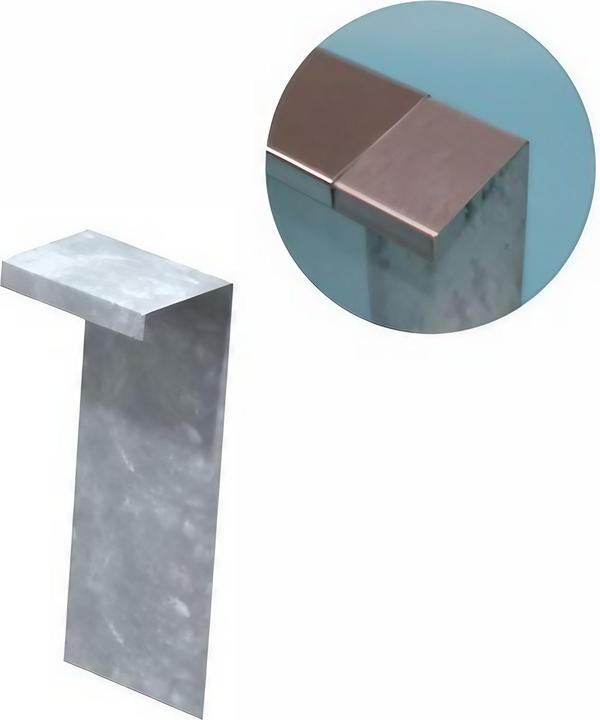 Green Split Butt connector for snail fence