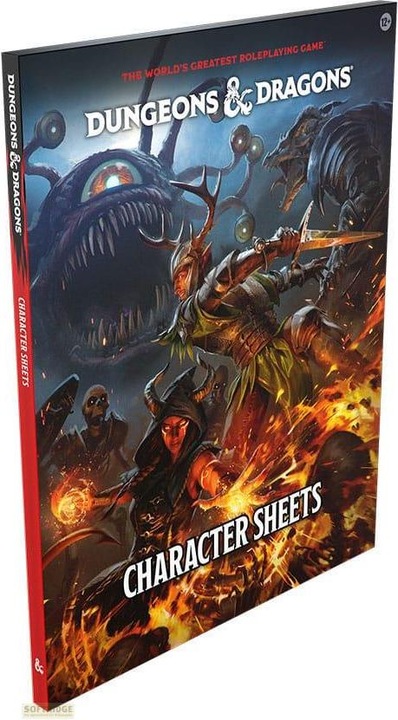Produktbild Wizards of the Coast Dungeons & Dragons RPG Charakterbögen 2024 englisch