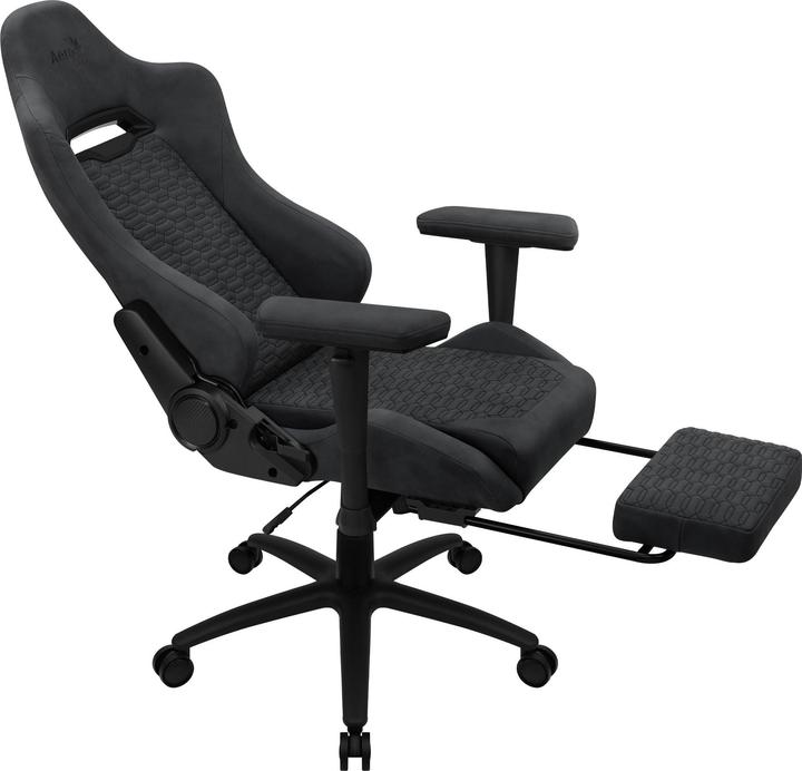 Produktbild AeroCool Royal AeroSuede Universal-Gamingstuhl Gepolsterter Sitz Grau