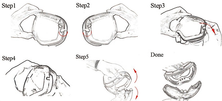 Actual product image Yeaz Xtrm-Summit (Ski goggle replacement lens)
