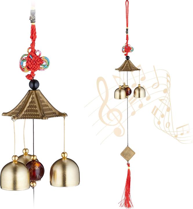 Actual product image Relaxdays Wind chimes