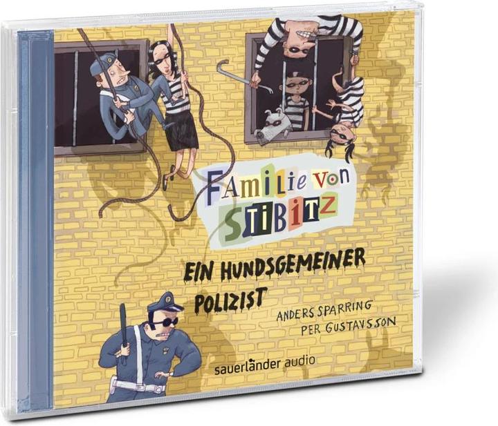 Actual product image Family von Stibitz - A dog-eared policeman (Different sparring, Dietmar Bear, Friederike Buchinger, Per Gustavsson, German)