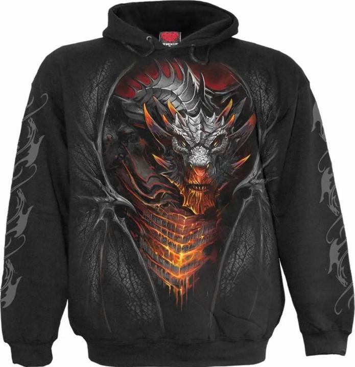 Immagine prodotto Spiral Draconis Felpa con Cappuccio Adulto Unisex (S)