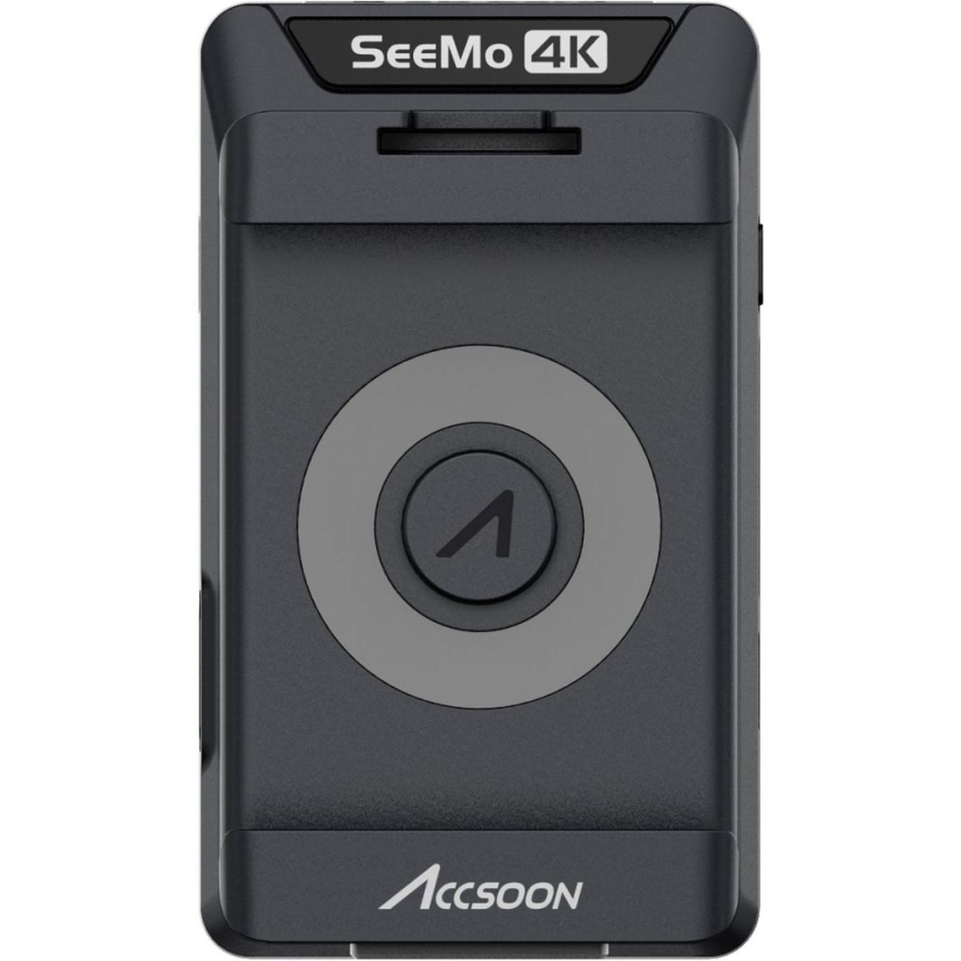 Accsoon SeeMo Pro 4K per iOS - Adattatore di acquisizione video certificato MFI da HDMI a USB-C / Lightning, Game Recorder