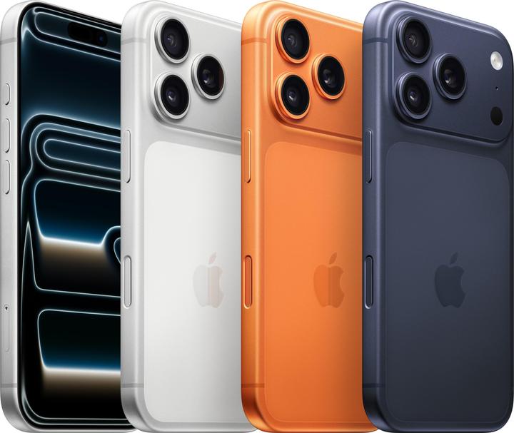 Actual product image Apple iPhone 17 Pro 512GB - Orange (512 GB, Cosmic Orange, 6.30", Dual SIM, 5G)