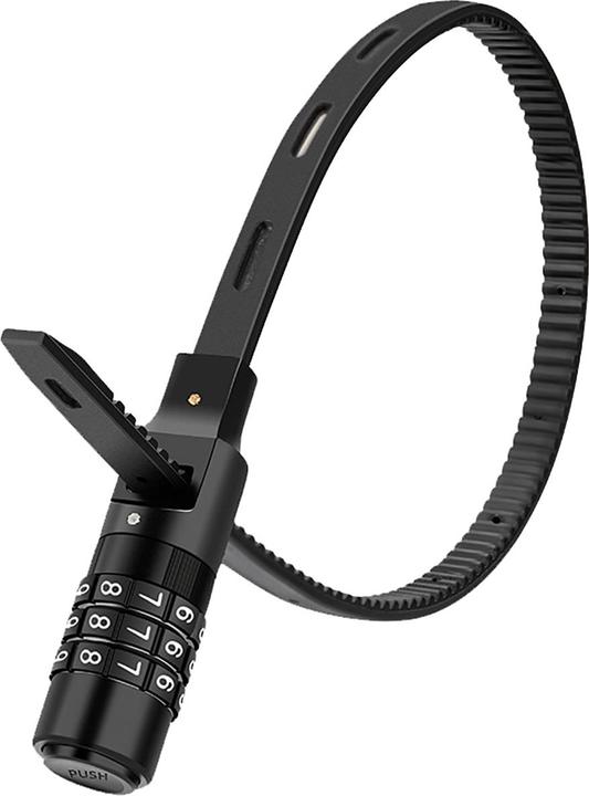 Produktbild Rockbros 3240001001 bicycle lock for 0.5 m combination - black (50 cm)