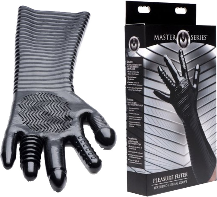 Actual product image Master Series Pleasure Fister Textured Fisting Glove