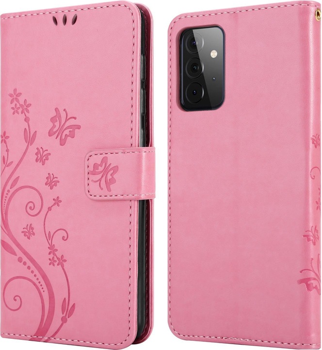 Actual product image Cadorabo Flower Book cover (Samsung Galaxy A72, Samsung Galaxy A72 5G)