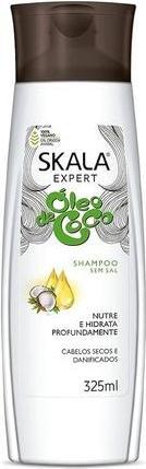 Skala Expert Kokosnussöl Shampoo 325ml - Vegan Pflegend und feuchtigkeitsspendend für alle Haartypen - (325 ml, Flüssiges Shampoo)