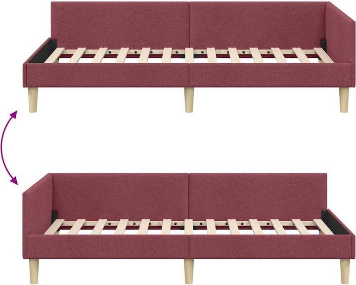 Image du produit vidaXL Modernes Bettgestell (90 x 190 cm)