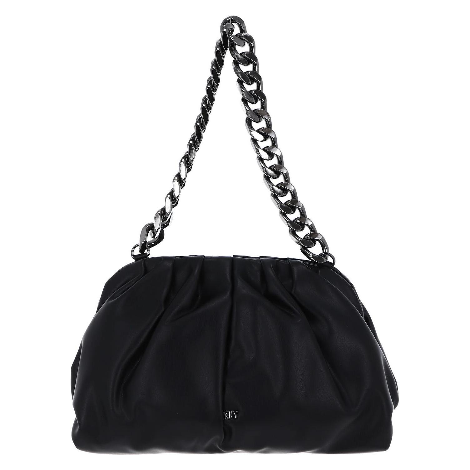 Dkny, Damen, Handtasche, Presley Pu Shoulder Bag, Schwarz