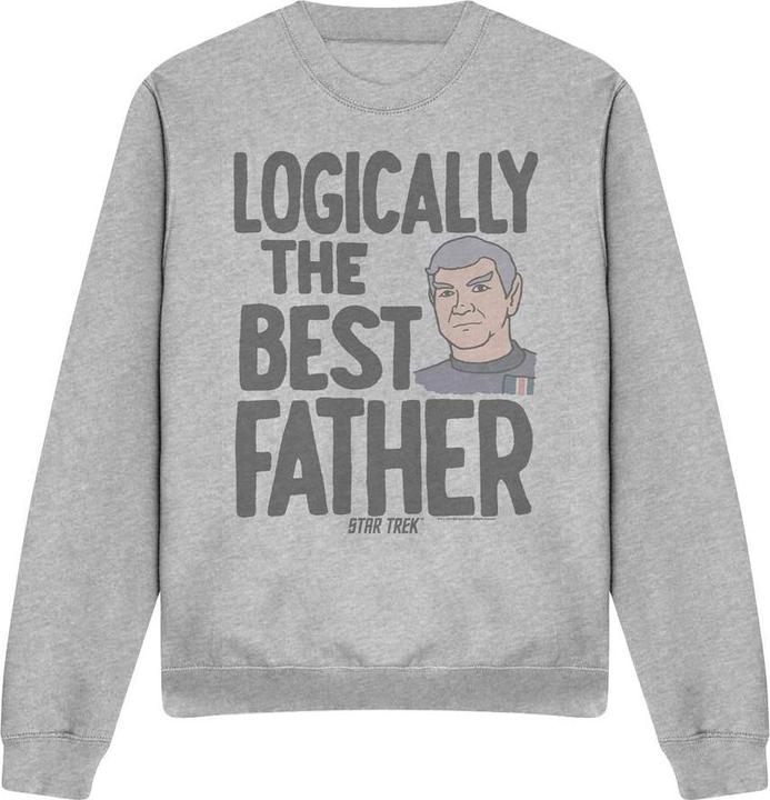 Produktbild Logically the Best Father Sweatshirt (L)