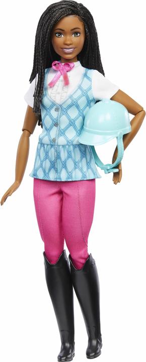 Immagine prodotto Barbie Mysteries: La misteriosa avventura del cavallo" Brooklyn" con costume da equitazione