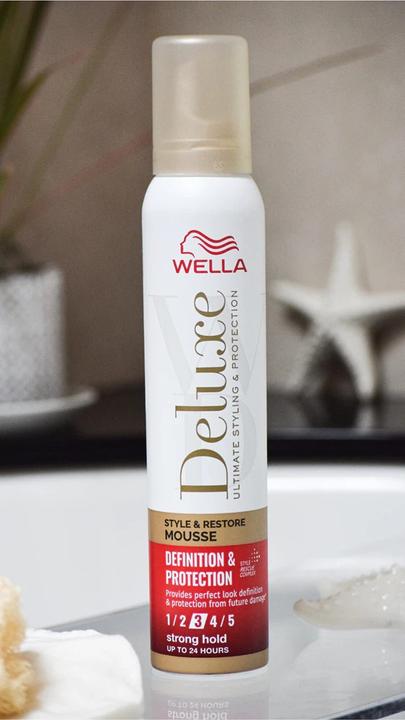 Productafbeelding Wella DELUXE Definitie & Bescherming, pianka do włosów, 200 ml (Schuimmiddel, 200 ml)