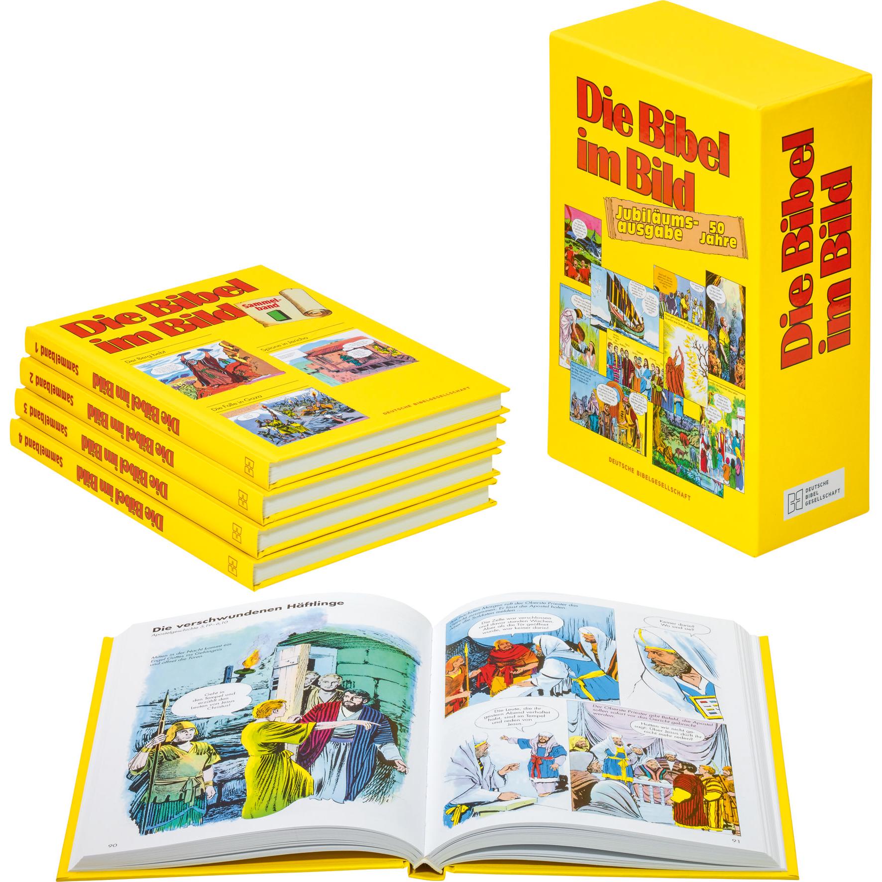 Thumbnail - Comic-Reihe „Die Bibel im Bild“. 50 Jahre-Jubiläumsausgabe. Kinderbuch-Klassiker ab 8 Jahren mit, Belletristik von Andr ...