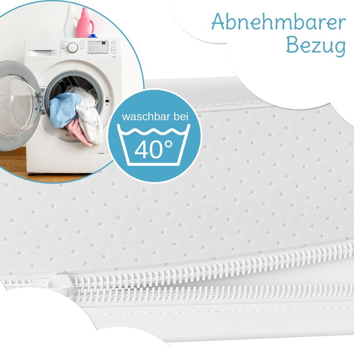Immagine prodotto Bestschlaf Topper per materasso in schiuma comfort (90 x 190 cm)
