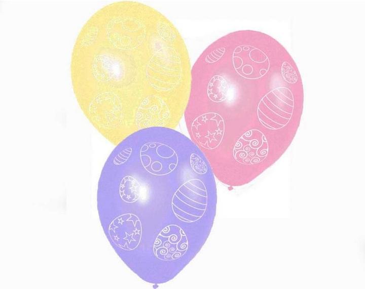 Immagine prodotto Generic Palloncini in lattice a forma di uova di Pasqua (confezione da 6) (6 x)