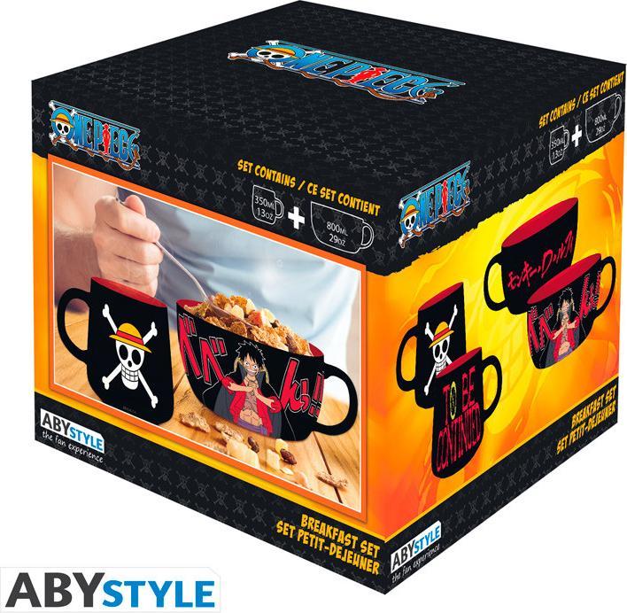 Actual product image ABYstyle One Piece - Monkey D. Luffy (320 ml, 1x)