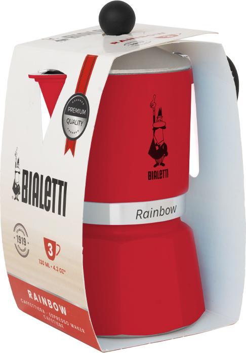 Actual product image Bialetti Rainbow 3 cups (3 T.)