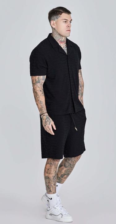 Actual product image Siksilk Kurzarmhemd Towelling Shirt (S)