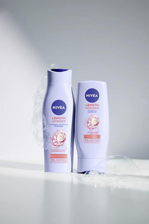 Actual product image NIVEA Length Wonder Kräftigende Haarspülung, Inhalt: 200 ml (200 ml)