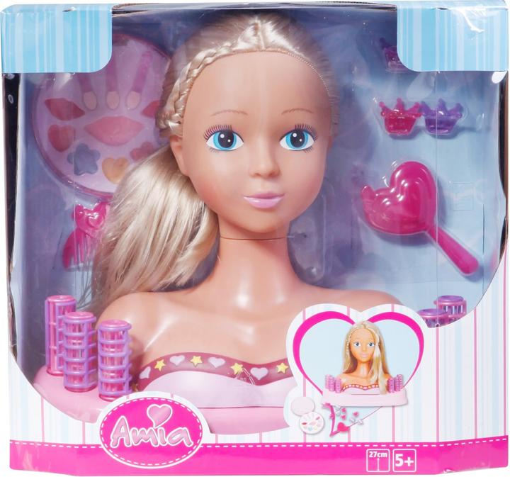 Immagine prodotto Amia Testa di trucco e parrucchiere con accessori