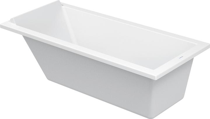 Image du produit Duravit Baignoire rectangulaire STARCK 1 dossier incliné 1600x700mm blanc (135 l, 160 cm, 70 cm)