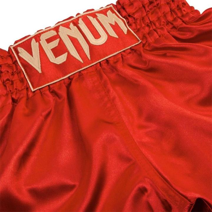 Produktbild Venum Muay Thai Shorts Classic Rot/Gold (XXL)