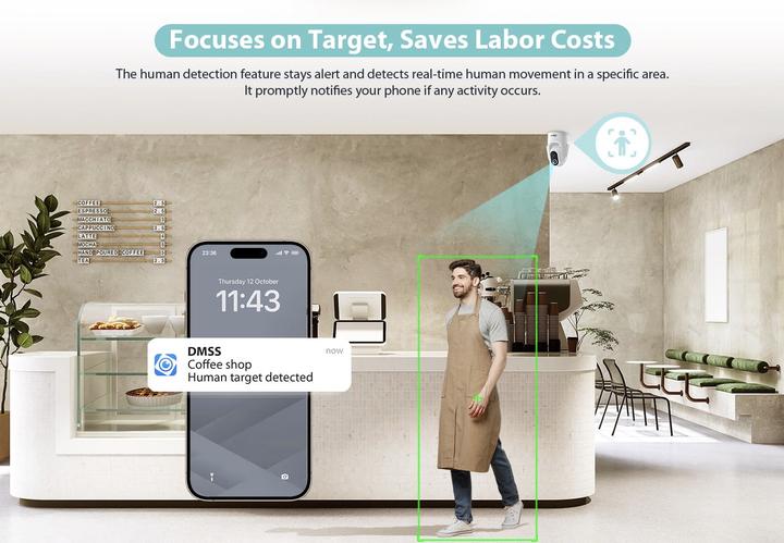 Image du produit Dahua H4C (2560 x 1440 Pixels)