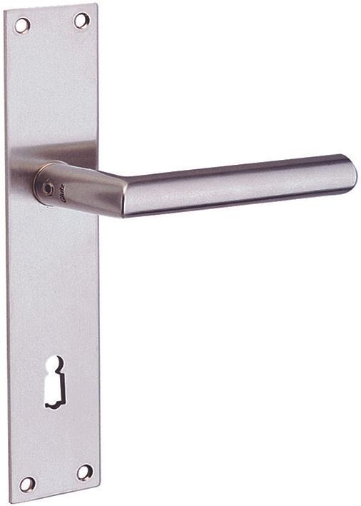 Image du produit Glutz Poignée de porte 5073 part.trou 8m (Poignée de porte)