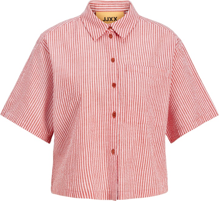 JJXX Jxwindy Seersucker Ss Shirt Wvn Sn