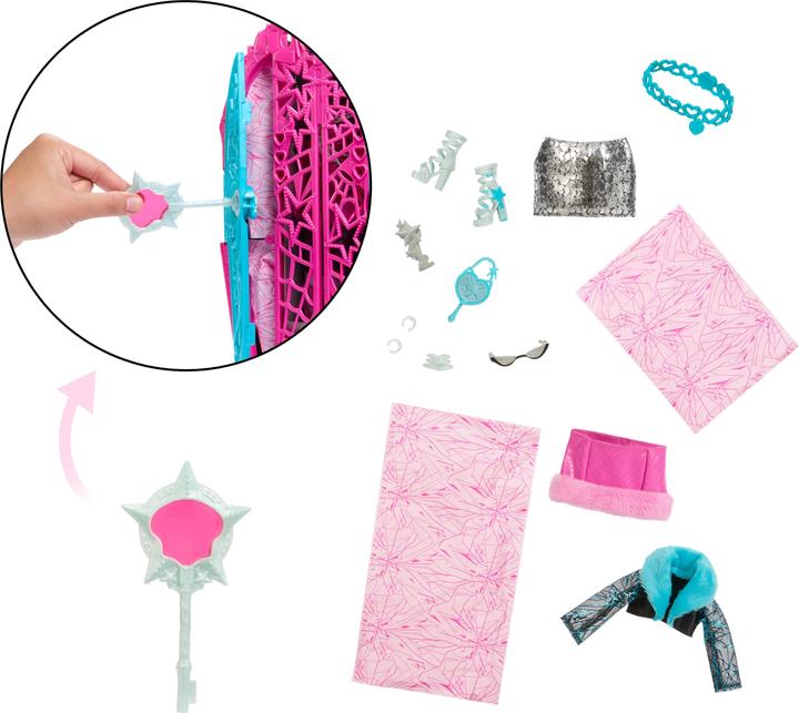 Actual product image Monster High Hidden treasures Catty