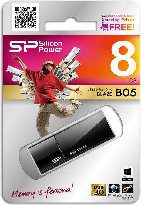 Actual product image Silicon Power Blaze B05 (8 GB, USB-A)