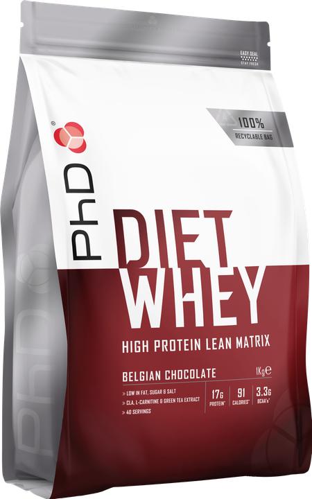Actual product image PhD Nutrition Diet Whey (Belgian chocolate, 1 pcs., 1000 g)