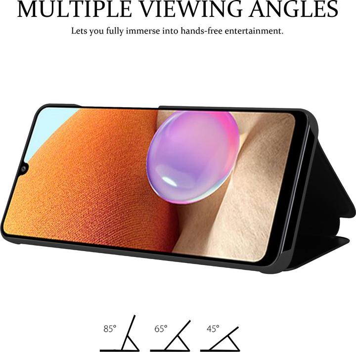 Immagine prodotto Cadorabo Copertina per specchietto retrovisore Smart View a libro (Samsung Galaxy A32)