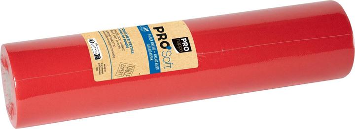 Actual product image PROnappe Table runner airlaid, red